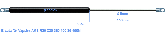 Vapsint AKS R30 Z20 365 150
